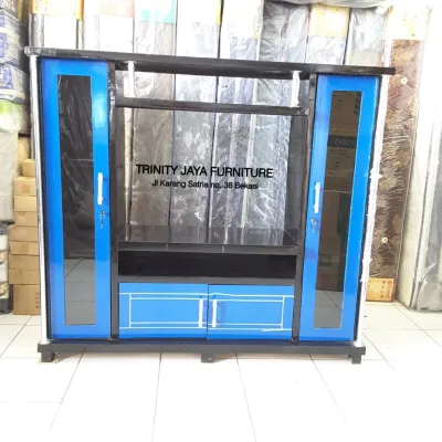 Bufet Tv Pendek Tiang Stenlist Tv 32in/42inTRINITYJAYAFURNITURE