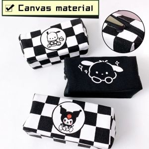 Sanrio Pochacco Pencil Case Kawaii Anime Cute Beauty Student Cartoon Stationery Storage Cosmetic Bag Pen Pouch Toy Girls Gifts
