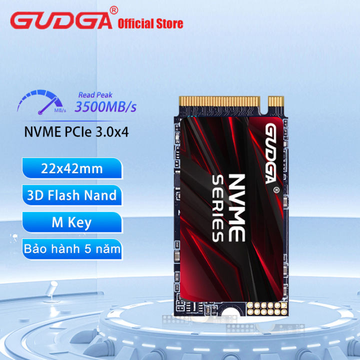 GUDGA M2 NVME PCI-e Signal Gen3.0x2 2242 NVMe SSD 1TB 128GB 256GB 512GB ...