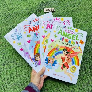 Sách tô màu thiên thần nhỏ - Little Angle - Thiên Thần Nhỏ Ở xứ sở thần tiên thế giới cổ tích - Việt Thư
