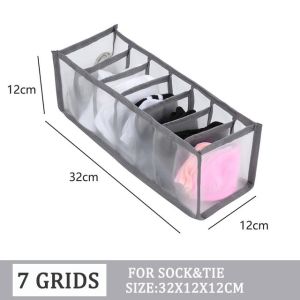 【ShopWithJoy】 Underwear Storage Box Socks Bra Storage Panties Drawer Wardrobe Clothes Organizer Box Bra Organizer
