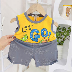[9-25kg] Bộ thun lạnh ba lỗ Minky Mom cho bé trai bé gái