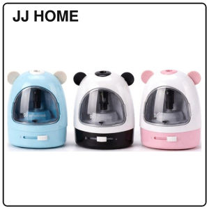 【JJ HOME】Cute Animal Electric Pencil Sharpener / Battery or USB Powered / Adjustable Point/Replaceable Cutter