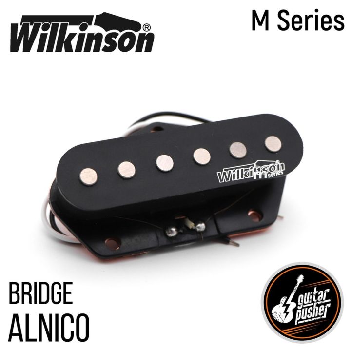 Wilkinson M-Series Humbucker Pickup – Vintage-Sound, Alnico-Magnete, Chrome-Optik, Für E-Gitarre