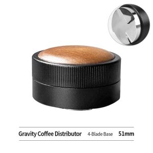 FLYING Constant Force Espresso Tamper Stainless Steel 58mm 53mm 51mm Coffee Impact Tamper High Quality Constant Pressure Spring Loaded Coffee Tamper Home Use