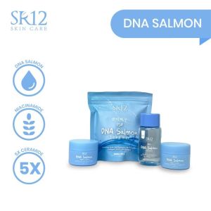 SR12 Paket Premium DNA Salmon Soap Bar - Toner DNA - Day and Night Cream DNA Salmon