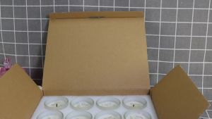 Sample Glass Jar Candle Scented Custom Luxury  2.5oz Candle