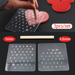 Transparan Kulit Huruf Rush Movable Letter Hand Knock Leather Rush Leather Seal Non-Tembaga Cetakan Kulit DIY Hand Tools