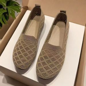 [Free Shipping] Summer Hollow Mesh WomenS Sandals With Soft Soles And Non-Slip Design New Style Other Rubber And Plastic Foam Mesh