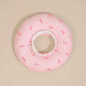 <Yobear & Co.> Betterdog Floral Adjustable Anti Licking Pillow Cone Recovery Pillow Cone Collar for Dog Cat