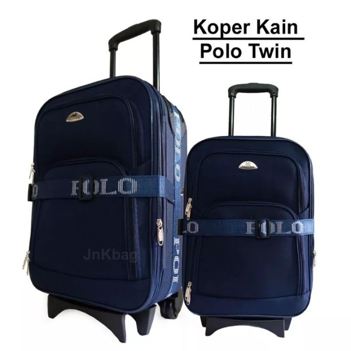 Koper Polo Kain 20 Inch - 24 Inch Koper Travel bag, Kabin Size dan ...