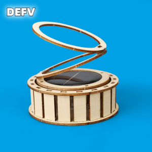 Solar Energy Double Ring Technology Small Production Puzzle Toys Primary School Science Experiment Equipment Pack