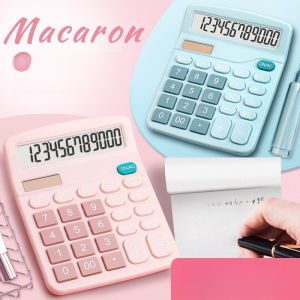 Calculator for Students Solar Dual Power Supply Student Color Computer Calculator Office Supplies