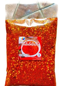 CABE BUBUK KASAR EXTRA PEDAS 1 KG - CABE BUBUK KASAR - CABE BUBUK UNTUK BASO ACI - BON CABE KILOAN