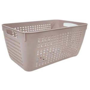 Rổ chữ nhật HOKORI nhựa VIỆT NHẬT cao cấp 3318 - Đựng rau củ quả rửa thực phẩm