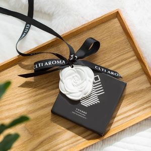 ZOATAAL Easy Use Air Freshener Aromatherapy Persistent Fragrance Indoor Fragrance Plaster Wax Tablet Car pendant Wardrobe Deodorizer Rearview Mirror Ornament Plaster Wax Tablet