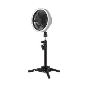 10000mAh 3-in-1 Multifunctional Camping Fan Portable Rotatable Tripod Fan Usable as Desk Ceiling & Hanging Chandelier Fan for Outdoor Travel Camping