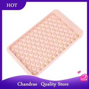 [Chandrae] 1Pc 104 Grid Mini Ice Cube Tray Mold Food Grade Small Ice Cube Maker Mould Easy Release Round Ice Molds For Whiskey Cold Drink
