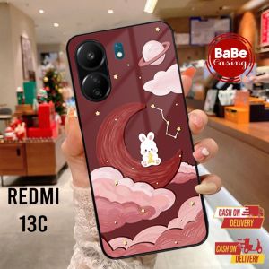 Case Redmi 13c Cute Red Redmi 13c Casing Terbaru Hardcase Softcase Glossy