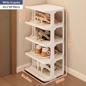 Multi-tier Shoe Rack Simple Storage Rack For Dormitory Bedroom Shoe Rock Layer Organizer