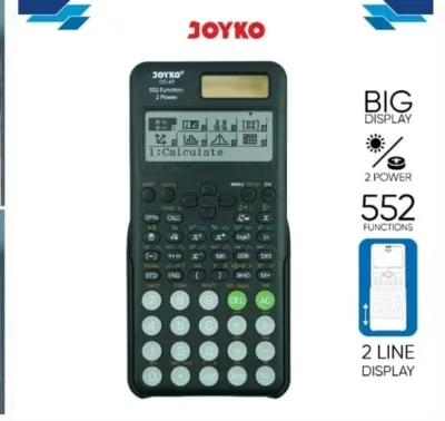 JOYKO CC 67 Scientific Calculator sama FX-991EX Kalkulator Ilmiah ORI CC67