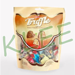 Elvan Truffle Cokelat isi Krim Rasa Caramel Coconut Hazelnut Milk Strawberry Tiramisu - Chocolate Truffle Arab Turki Aneka Rasa - Compound Chocolate With Crisped Rice and Cream - Coklat Truffles Rasa Kelapa Caramel Hazelnut Susu Stroberi Tiramisu 115-120g