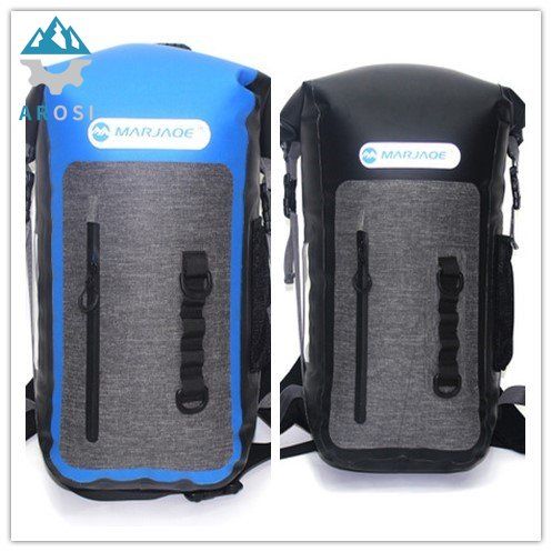 TPU fully sealed waterproof swimming backpack 25L floating dry