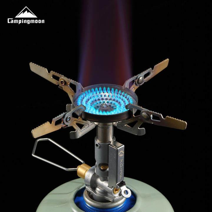 CAMPINGMOON%20XD-2F%20Mini%20High-Power%20Rocket%20Stove%2092g%20Ultralight%20Portable%20Camping%20Hiking%20Outdoor%20Cooking%20Heavy%20Duty%20Butane%20Gas%20Fuel%20Burner%203.3kw%20Firepower%20Built-in%20Igniter%20Screw%20Type%20with%20Storage%20Bag%20Camping%20Moon%20-%20Image%203