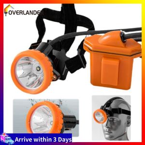 【Fast Shipping】 Heavy Duty Waterproof Mining Headlamp Safety Light for Underground Mining Bright LED Head Torch for Coal Work