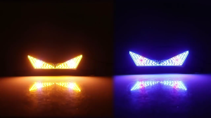 Motorcycle License Plate Mounting Bolt Screw Lights Using High Efficiency Bright LEDs And Anti Overheating Construction