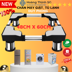 Kệ máy giặt chân máy giặt tủ lạnh trụ inox chống rung ồn cao cấp - Bảo hành 2 năm