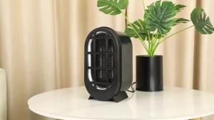 1200W Electric Heater PortableDesktop Fan Heater Smart Hot Air Blower Home Bedroom Office Warmer Machine for Winter