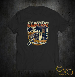 El Nido Tshirt Mens Women Tees Souvenir Shirt Graphic Tshirt Aesthetic Shirt