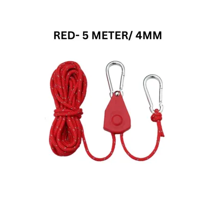 Camping Rope Pulley Tent Paracord Rope Camping Rope Adjuster Tent Rope Buckle Camping Tent Rope Tensioner