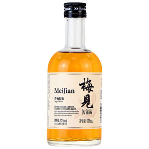 Mei Jian Green Plum - 12% abv 梅见青梅酒 330ml Low Alcohol Wine Original Flavor  Sweet Wine  Slightly Tipsy Plum Wine