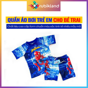 [Rời] Đồ Bơi Siêu Nhân Cho Trẻ Em Bé Trai Form Đẹp Chất Liệu Vải Polyester Co Giãn Tốt - Rubik Land