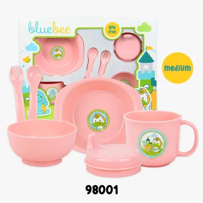 Bluebee Feeding Set Peralatan Makan Bayi / Tempat Makan Bayi medium