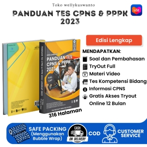 Buku PANDUAN TES CPNS & PPPK "FULL CAT" (Edisi Lengkap) + Gratis Akses Online