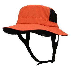 Surf Cap Waterproof UV Protection Quick Dry Breathable Fishing Hiking Beach Hat Chin Strap