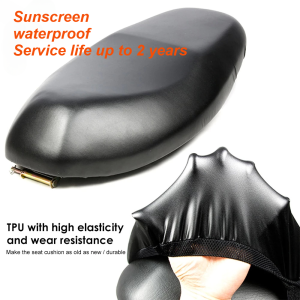 Electric Vehicle Seat Cover Waterproof and Sunscreen Summer Electric Vehicle Seat Cushion Cover Yadi Emma Motorcycle All-season Universal