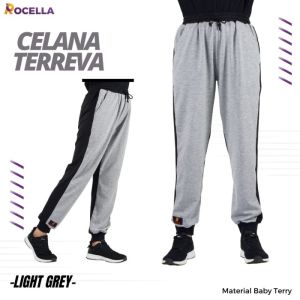 Rocella Setelan Olahraga Wanita Celana Olahraga Tereeva dan Kaos Ravena Stelan Olahraga Wanita Muslimah Kaos Olahraga Muslimah