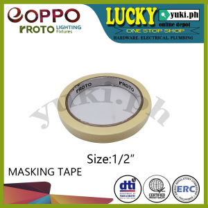 EOPPO Masking Tape 1/2 inch 3/4 inch 1 inch 1.1/2 inch 2 inch per piece