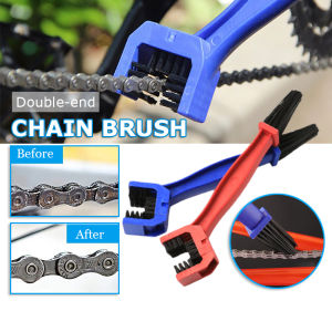 Motorcycle Chain Cleaning Brush Cycle Motorcycle Bicycle Gear Cleaner Tool Cleaning Chain Outdoor Purifier Road Mountain Bike Tool