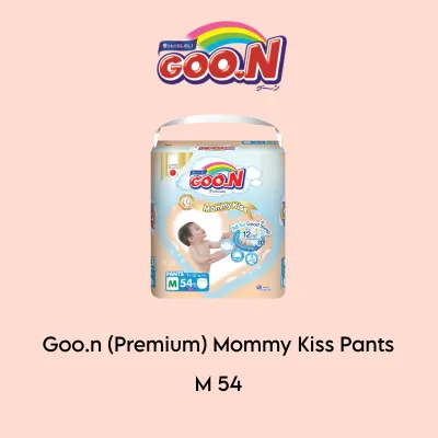 GOO.N MOMMY KISS PREMIUM PANTS BABY DIAPERS (M54 L44 XL40 XXL34 XXXL24)