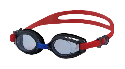 [SWANS] Kids/Junior Swimming Goggle SJ-9 (Made In Japan) blue lenses adjustable strap