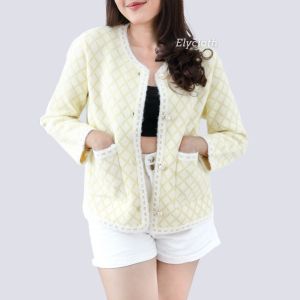 ELYCLOTH | YESI CARDIGAN | CARDIGAN RAJUT WANITA PREMIUM FURY KNIT