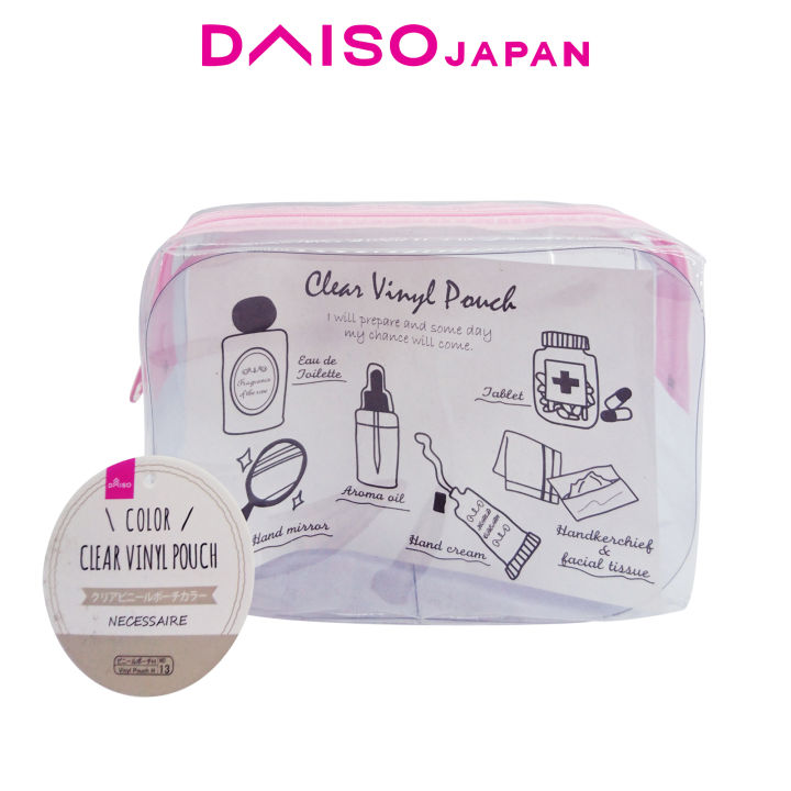 Daiso Clear Vinyl Pouch Lazada PH