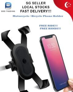 👍CHEAPEST!!!👍 Motorbike Bicycle Phone Holder Stand Universal 360 Degree Rotation Cycling Holder Bike Phone Mount Stand