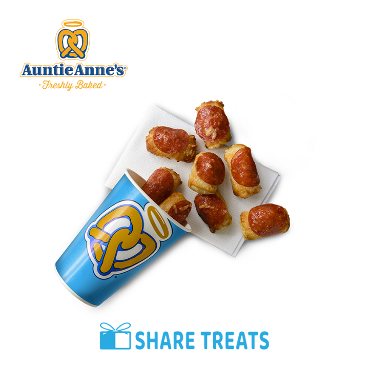 Auntie Anne's Two Cheese Pepperoni Nuggets (SMS eVoucher) Lazada PH