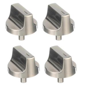 4Pieces Plastic Gas Stove Control Handle Replacement Part Easy Installtion Repairing Knob Suitable for Various Models